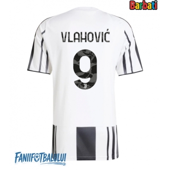 Juventus Dusan Vlahovic #9 Tricou Fotbal Replică 2025-26 Barbati Acasa